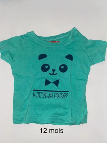 Tee shirt 12 mois