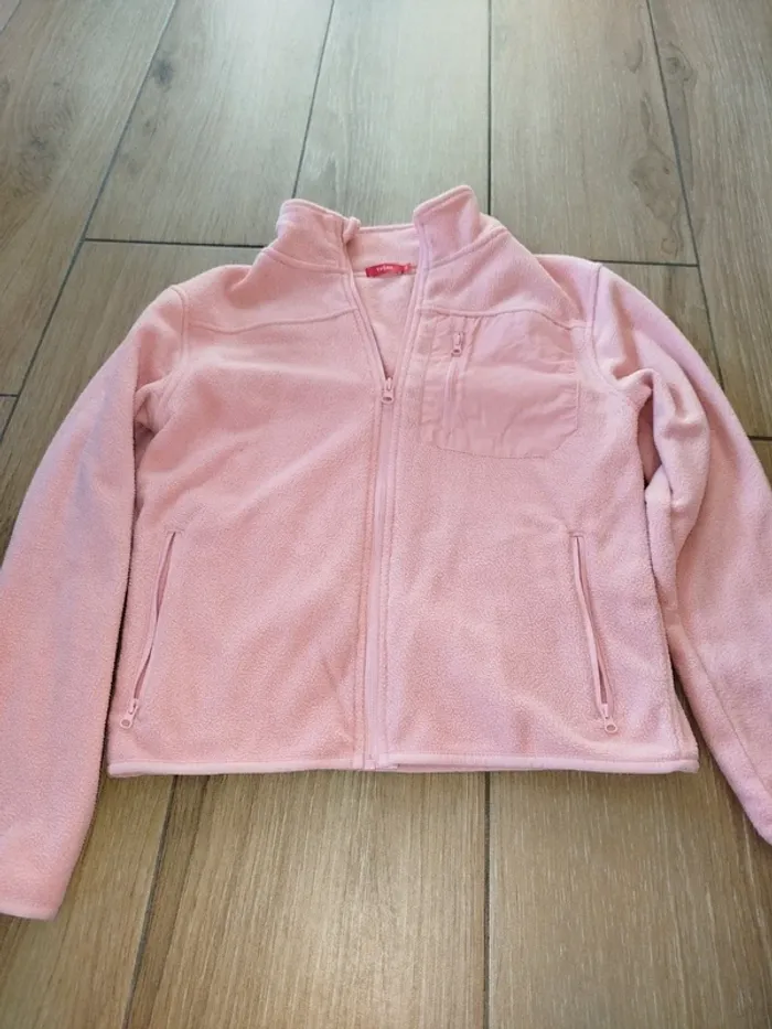Polaire rose femme neuve taille XS - photo numéro 3
