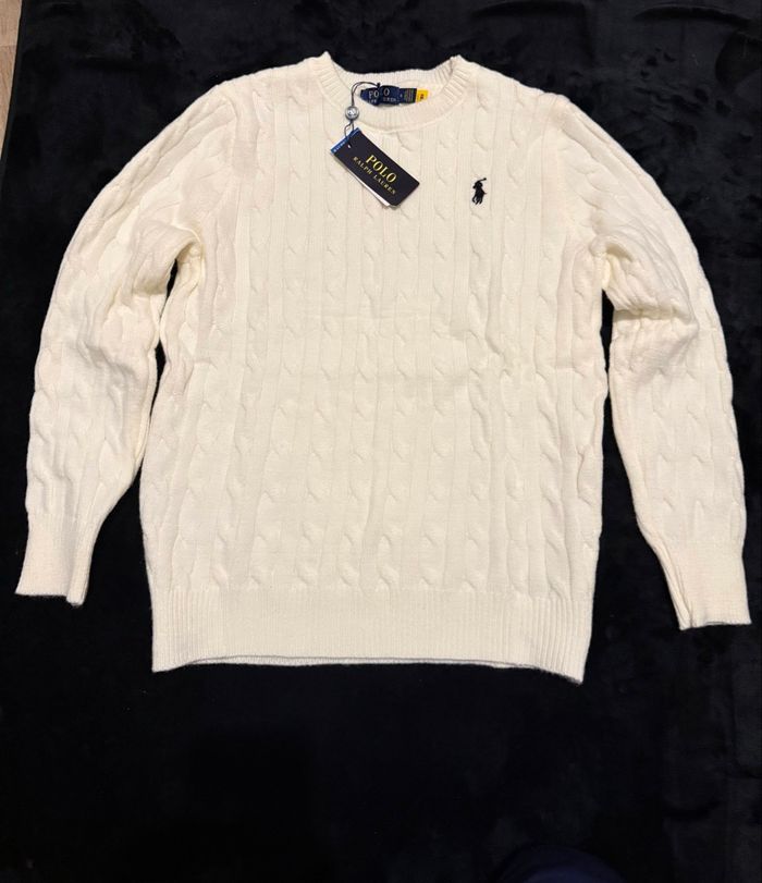 Pull Ralph Lauren torsadé - photo numéro 4