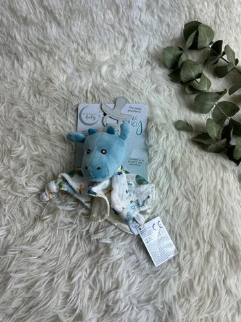 Doudou attache tétine Douglas baby