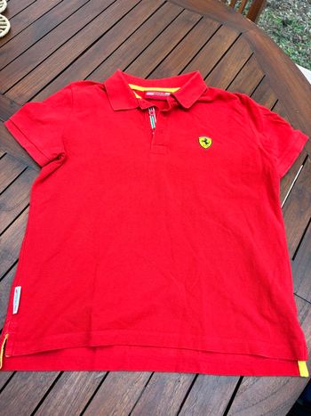 Polo Ferrari manches courtes 