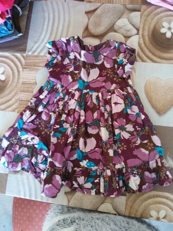 Robe fille 12 mois