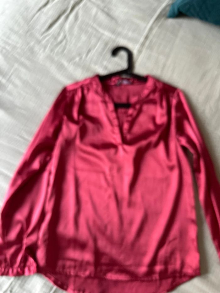 Blouse vieux rose - photo numéro 5