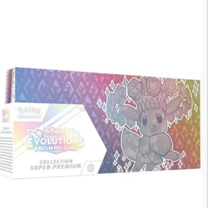 Pokemon coffret collection super premium évolutions prismatiques