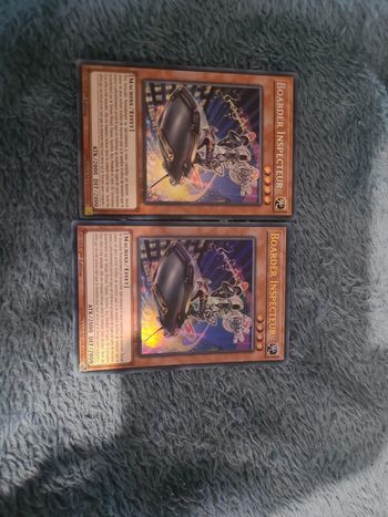 2 cartes boarder inspecteur