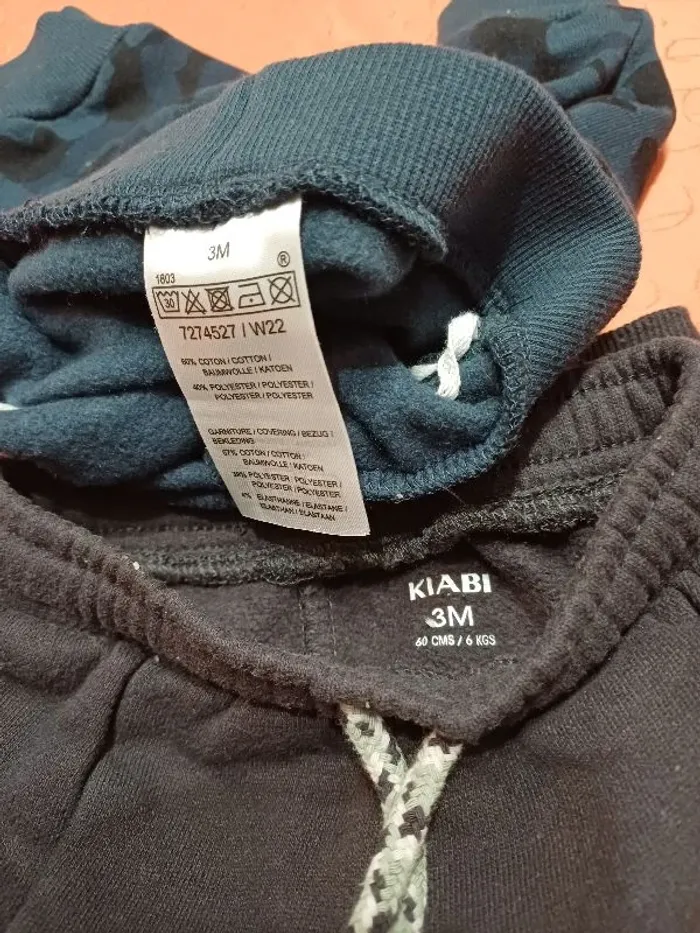 5 pantalons de jogging pour garçons Taille 3 mois - photo numéro 8