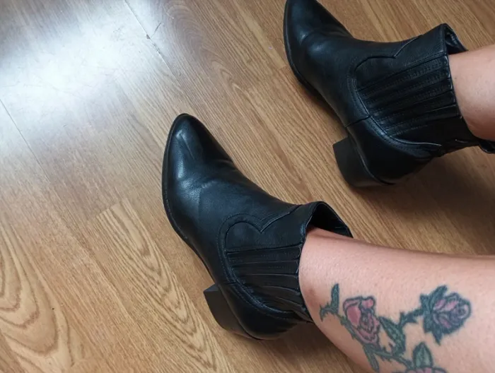 Bottines noires femme widefit taille 38 - photo numéro 2