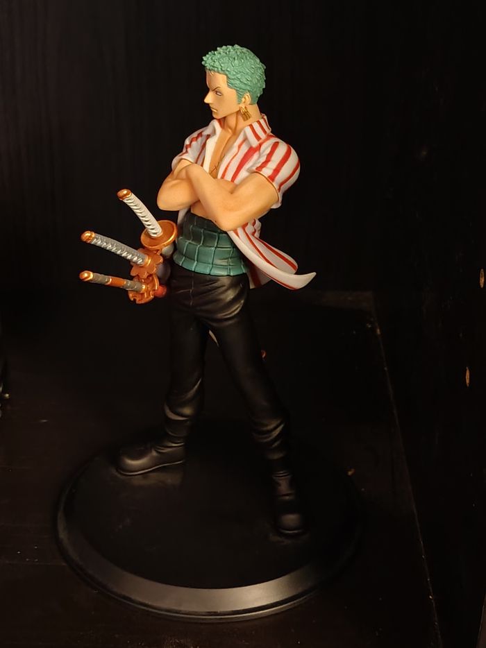 Figurine Dragon Ball X One Piece Kai DX : Roronoa Zoro (Sans boite) RARE - photo numéro 3