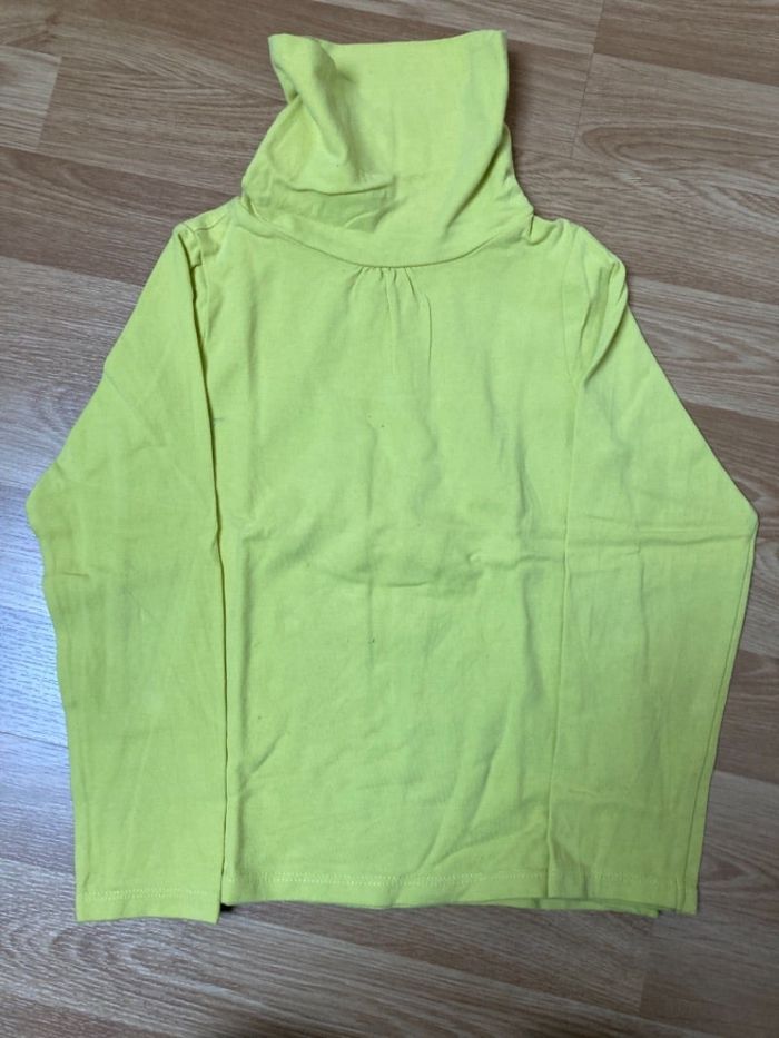 Sous pull jaune 5 ans