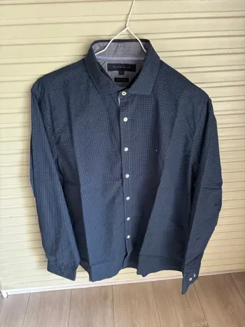 Tommy Hilfiger chemise neuve à carreaux bleu