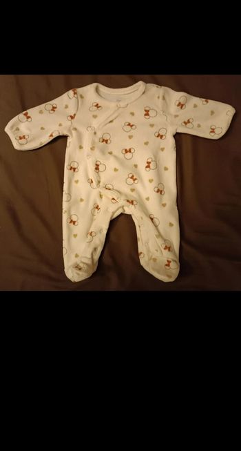 Pyjama dors-bien Minnie pour bébé fille