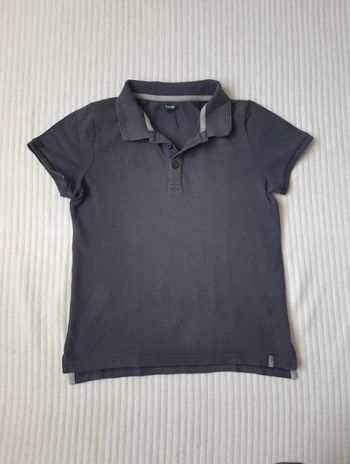 Polo bleu marine Kiabi 10 ans