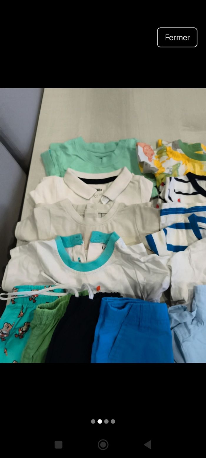 Lot vêtement bébé garçon - photo numéro 2