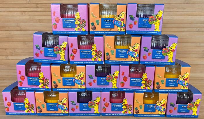 Lot de 18 bougies HARIBO