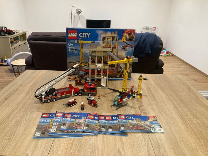 Lego 60216 Les pompiers du centre ville