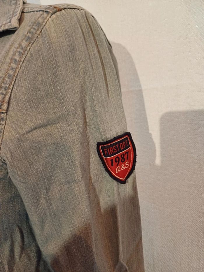 Veste en jeans la redoute fille taille 12 ans - photo numéro 3