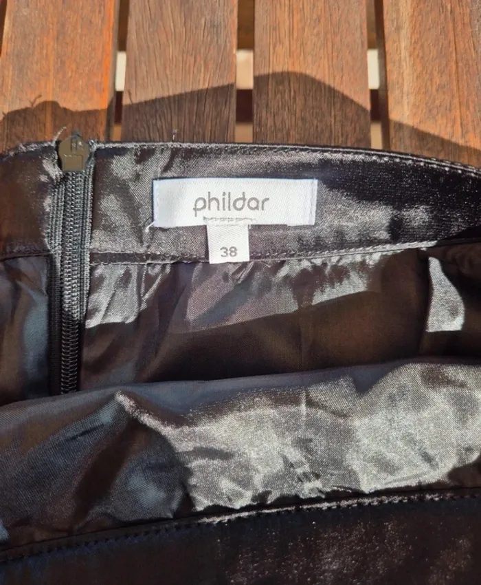 Jupe Phildar Noire T.38 - photo numéro 3