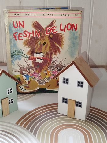 📚 Vintage Éditions Les Deux coqs d'or Un festin de Lion 🦁