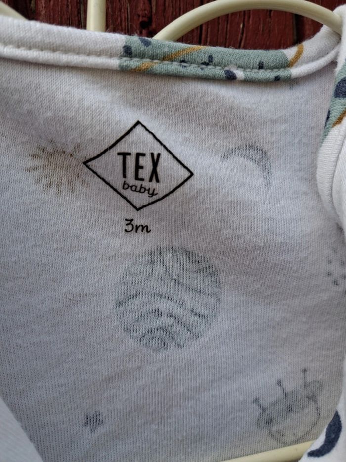 Lot de pyjamas léger 3 mois Tex - photo numéro 12