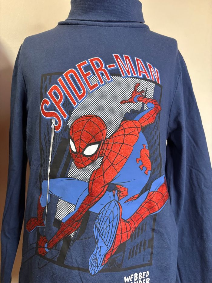 T shirt ML garçon taille 128 - photo numéro 2