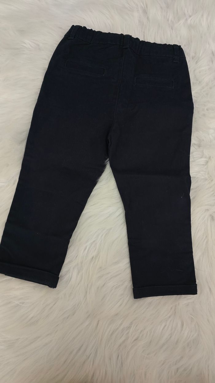 Neuve (non portée)🏷 🤩🤎💙👌👌 superbe salopette velours 23 mois garçon 🤎💙😍 - photo numéro 8