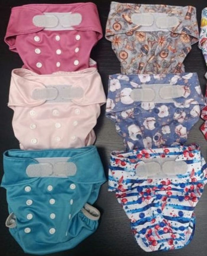 Lot 9 couches “Berceau” Ma’Boule de Couches – V1 & V2 - photo numéro 5