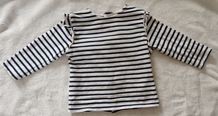 Marinière fille 6 mois