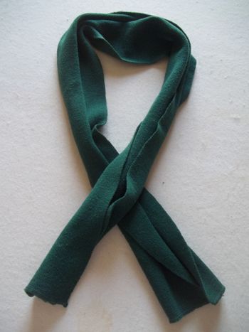 écharpe maille verte (Access2)