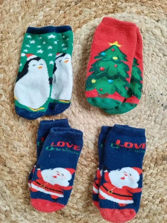 Chaussettes anti dérapantes
