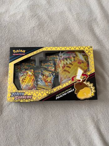 Pokemon coffret Zenith Supreme pikachu vmax eb12,5