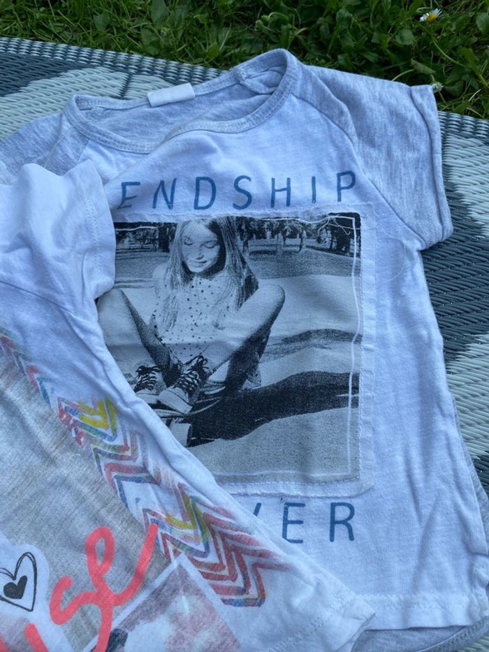 Lot de 2 t shirt Zara - photo numéro 3