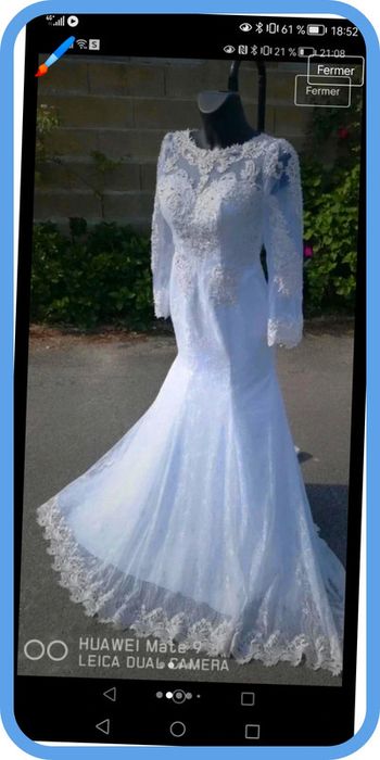 Magnifique robe de mariée taille s
