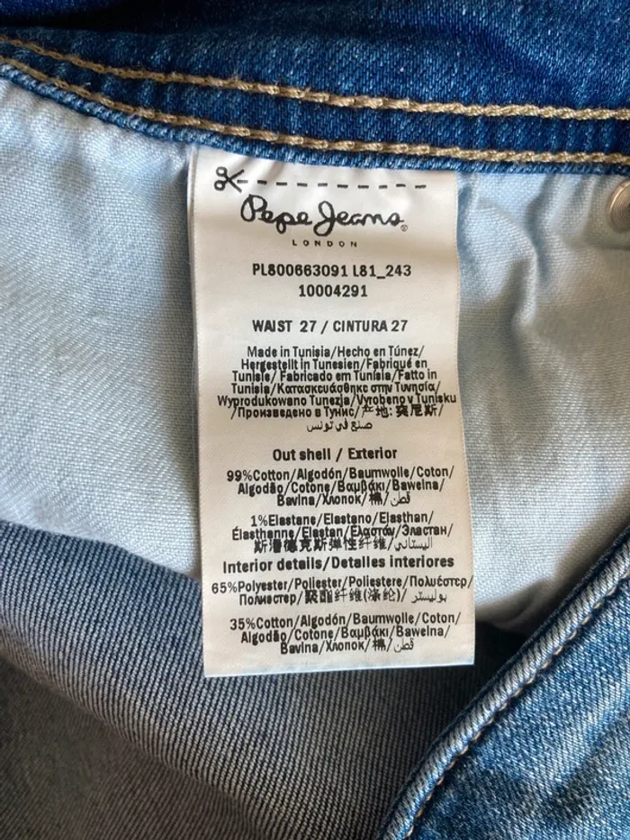 Short jean Pepe Jeans - photo numéro 4