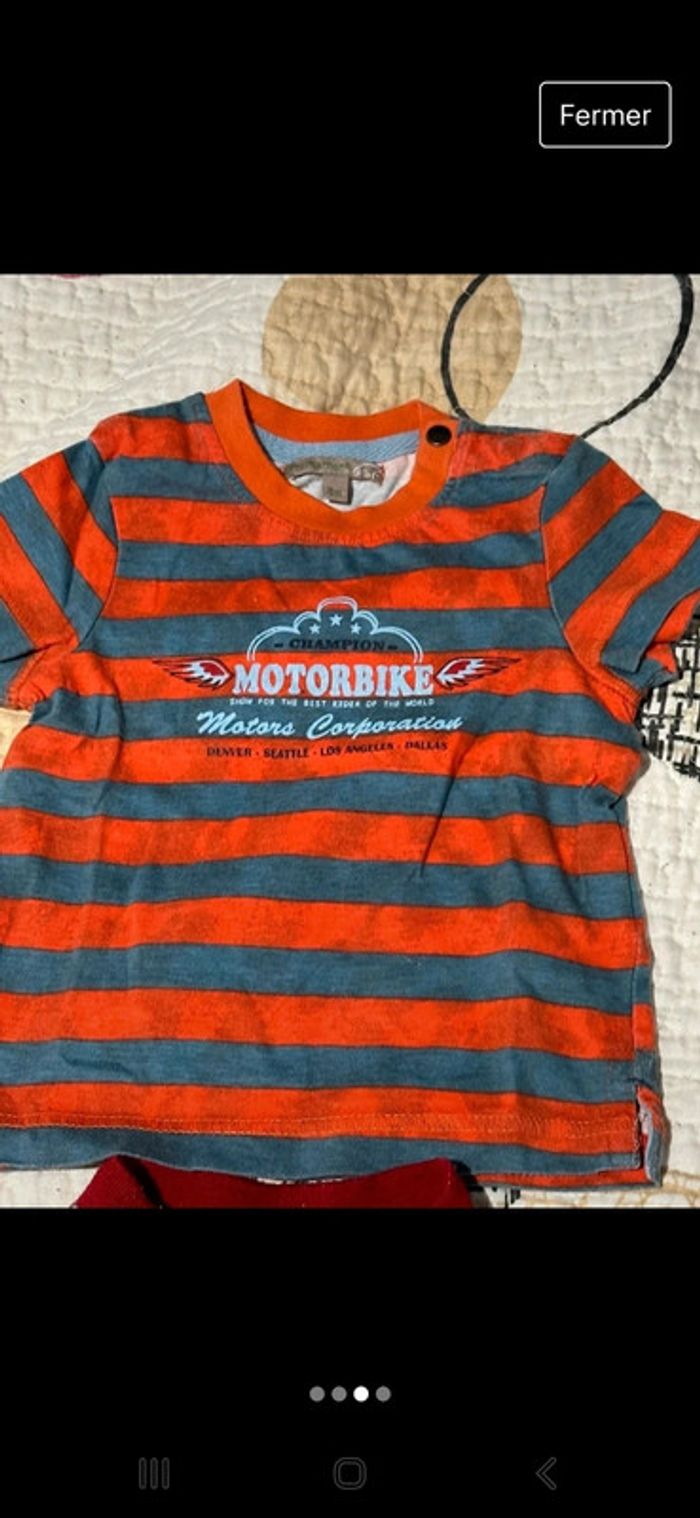 Lots de 2 teeshirt - photo numéro 3