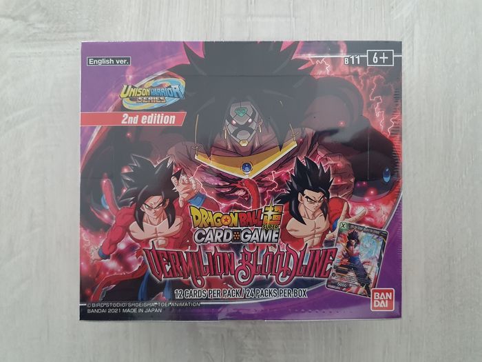 Display Dragon Ball Super B11 Vermilion Bloodline EN