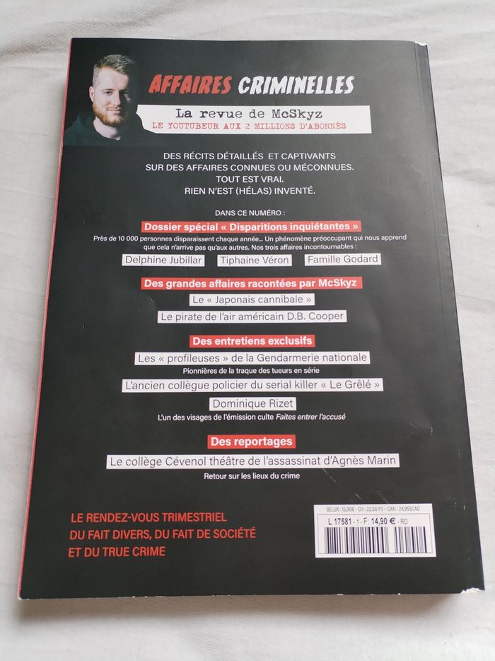 Revue affaires criminelles - photo numéro 2
