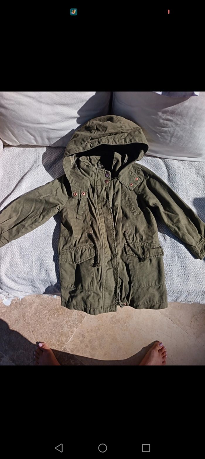 Veste parka fille