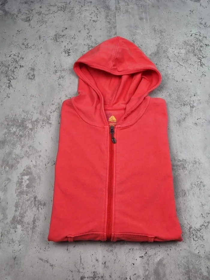 Gilet zippé capuche Nike ACG rose – Taille M/38 Femme - photo numéro 2
