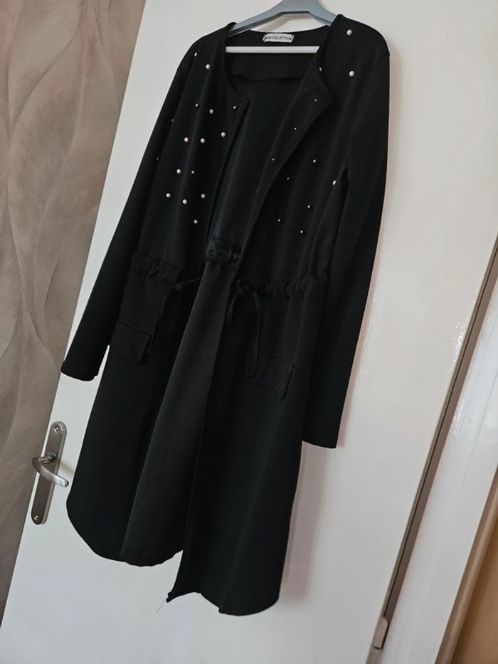 Veste longue à perles - photo numéro 2