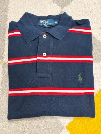 Polo Ralph Lauren | Bleu marine avec rayures | Taille M
