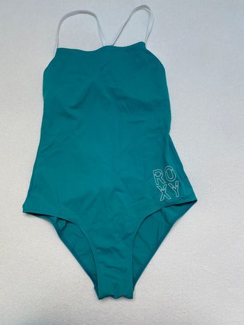 Maillot de bain une pièce natation Roxy S turquoise