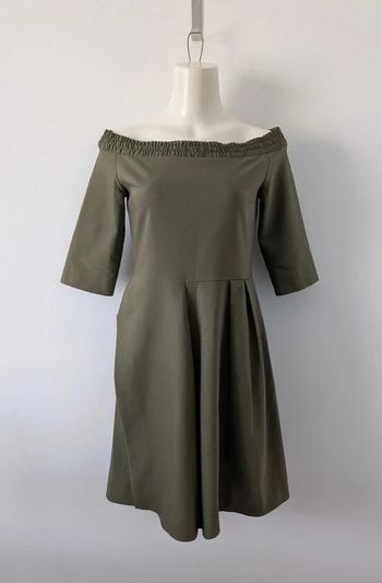 Robe chic manches 3/4 - Cop Copine - taille 36