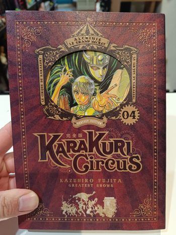 Manga Karakuri Circus tome 04 Perfect édition
