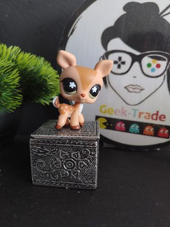 Lps00889 Littlest Petshop Pet Shop LPS Authentique Hasbro Deer Biche Faon 634