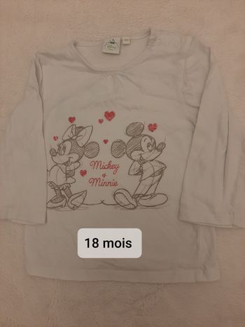 Tee-shirt Disney 18 mois