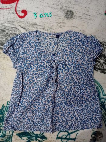 Chemisier à fleurs en 3 ans Wapi