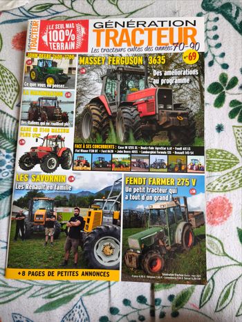 Magazine tracteur
