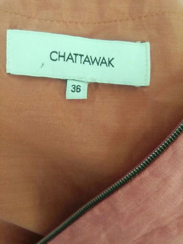 Jolie Robe été 36 en lin chattawak - photo numéro 5