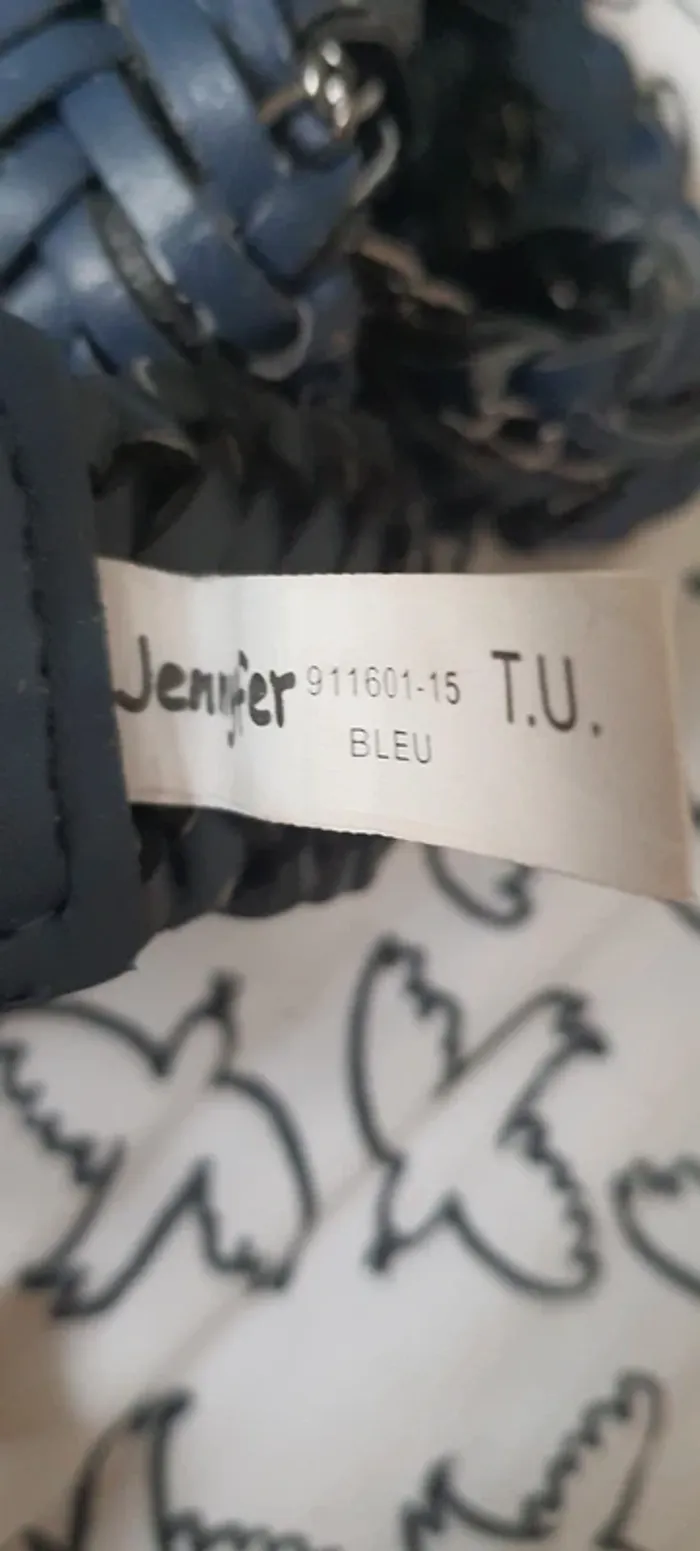 Ceinture tresse et chaîne - photo numéro 2