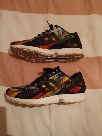 Sneakers Adidas ZX FLUX multicolore torsion 